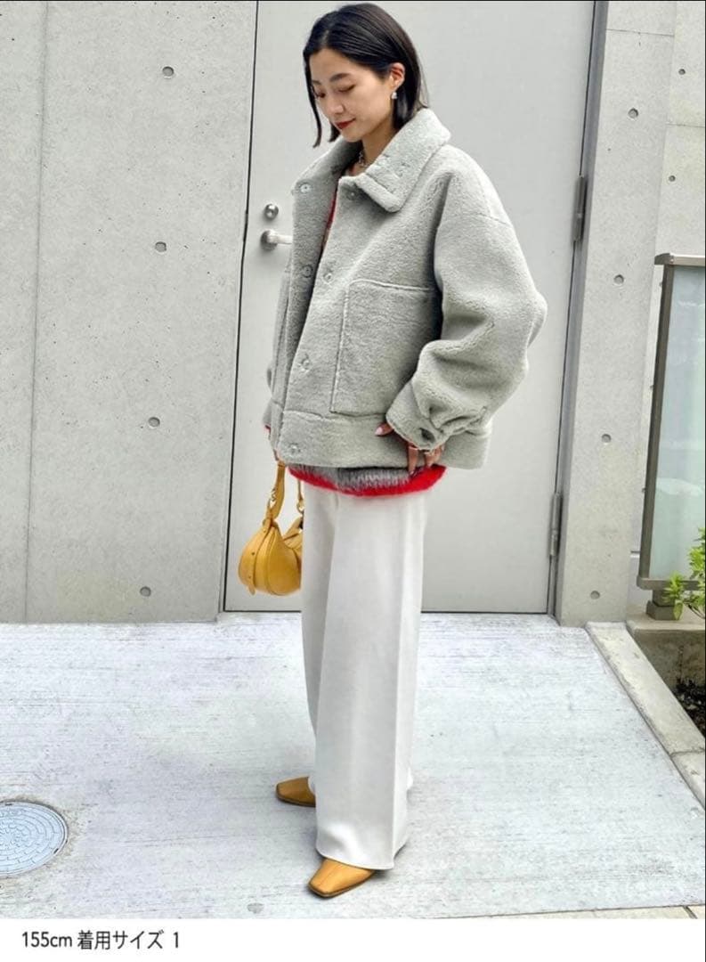 一旦明日迄！STUNNING LURE エコムートンショートジャケット サイズ1