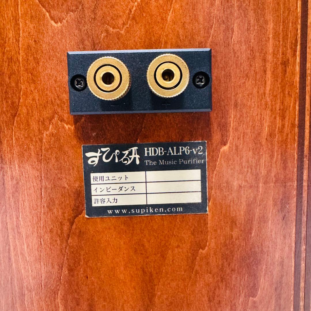 超希少！ すぴ研 HDB-ALP6-V2 ペア