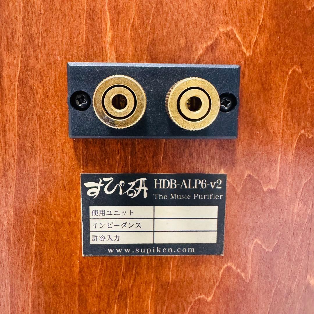 超希少！ すぴ研 HDB-ALP6-V2 ペア
