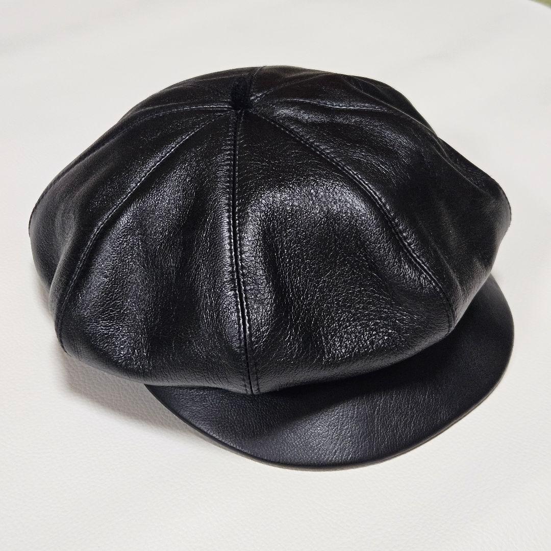 LAULHERE レディース ロレールハンチング帽子 羊革 フランス製