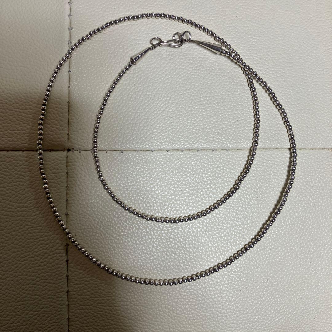 エリッカニコラスビゲイ　ナバホパール　ネックレス　ENB刻印