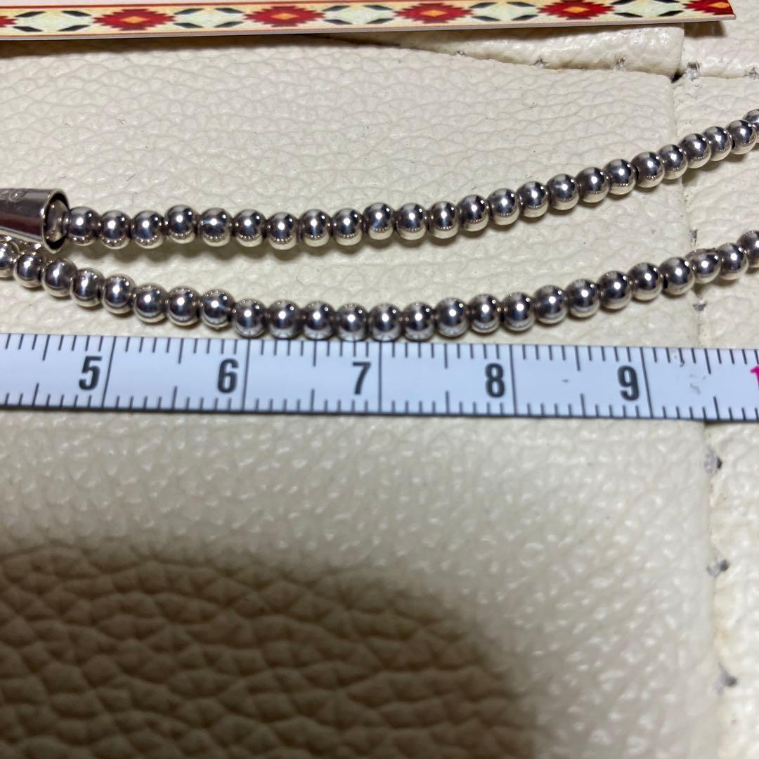 エリッカニコラスビゲイ　ナバホパール　ネックレス　ENB刻印