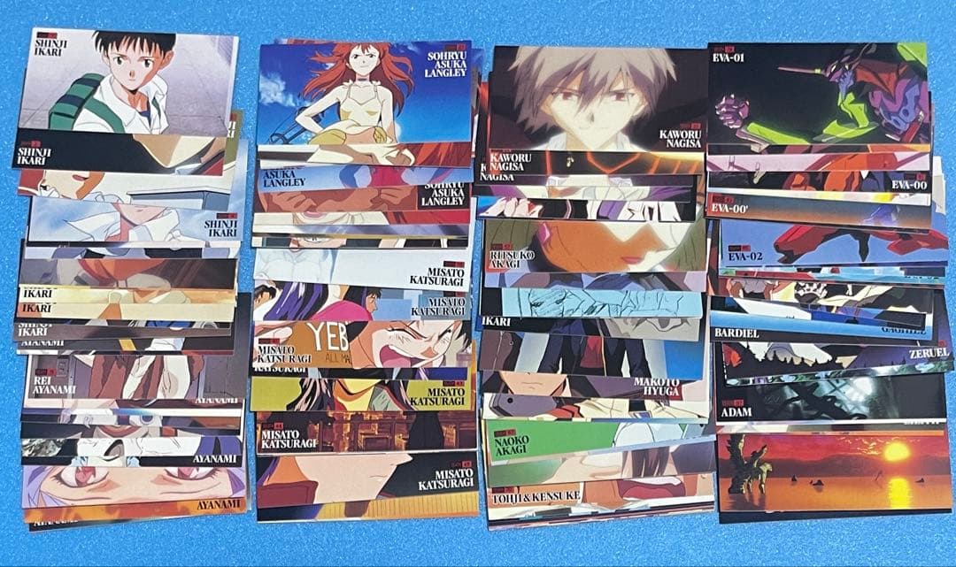 新世紀エヴァンゲリオン カードダスマスターズワイド　★初版★　ノーマルコンプ