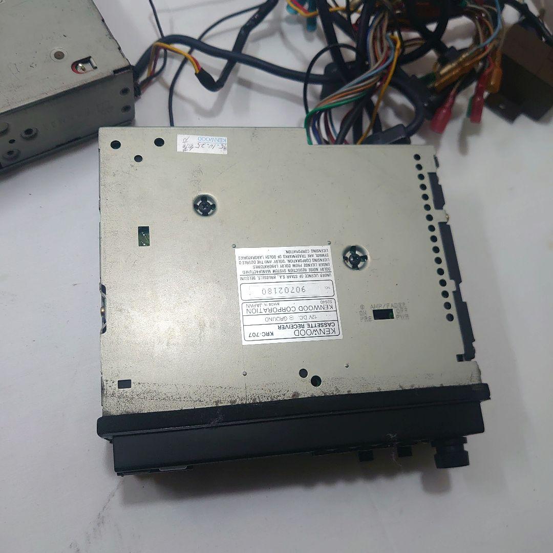 KENWOODカセットレシーバコンパクトコプレイヤKDC-707 KRC-707