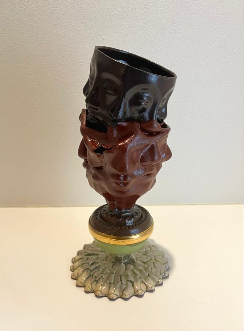 今村能章さん　ゴブレット「脱皮」