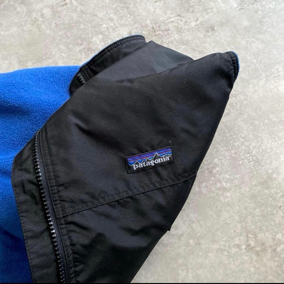 90s パタゴニア シェルドシンチラベスト 黒 ブラック S