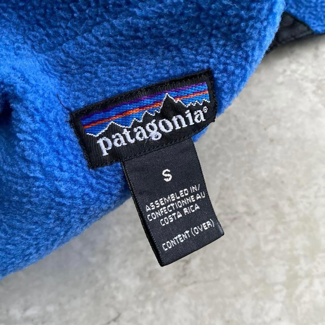 90s パタゴニア シェルドシンチラベスト 黒 ブラック S