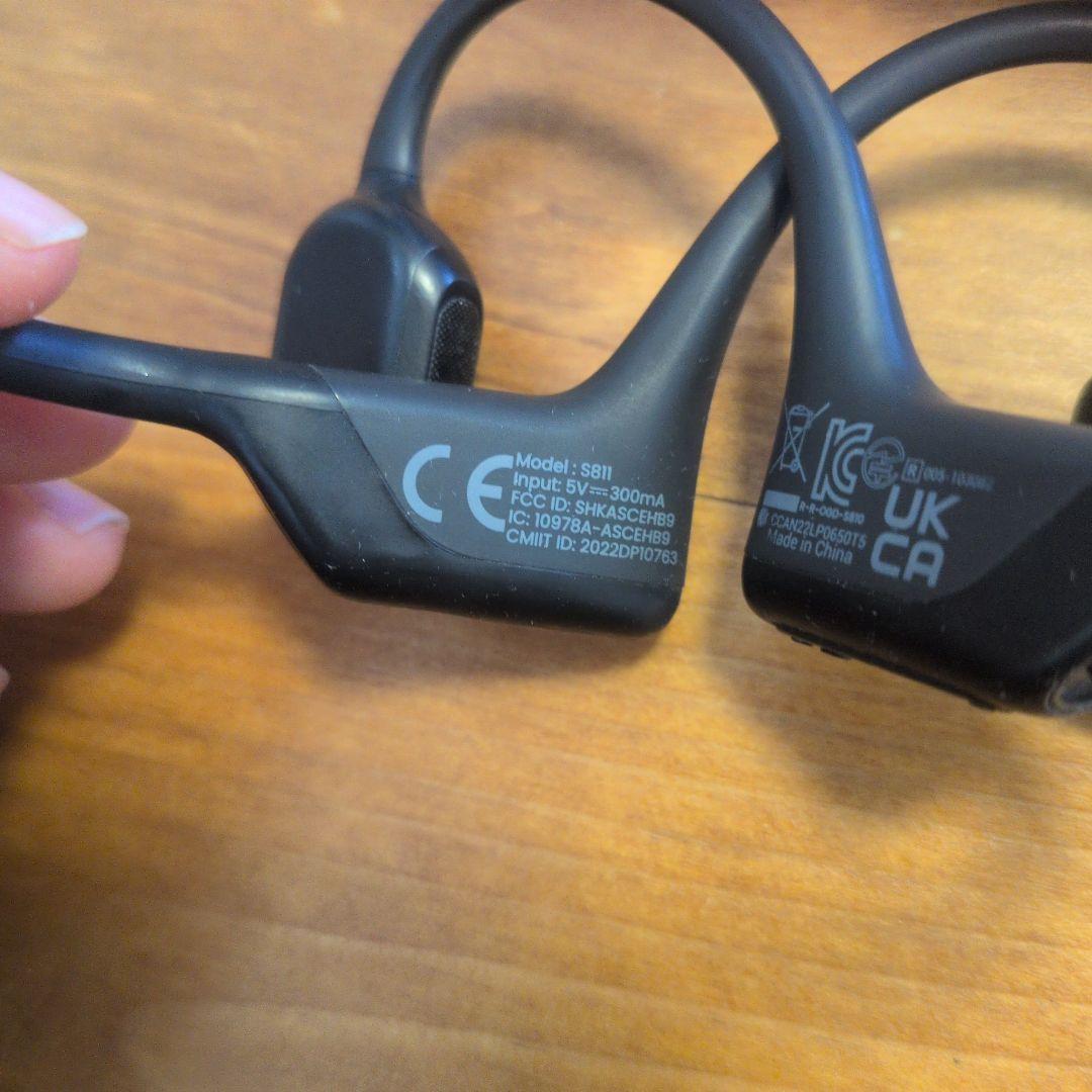 SHOKZ OpenRun Pro Mini S811 骨伝導 コードつき