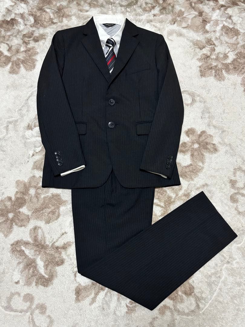 専用　新品あり❗️ 男子　コムサイズム　フォーマルスーツセット150 黒　4点