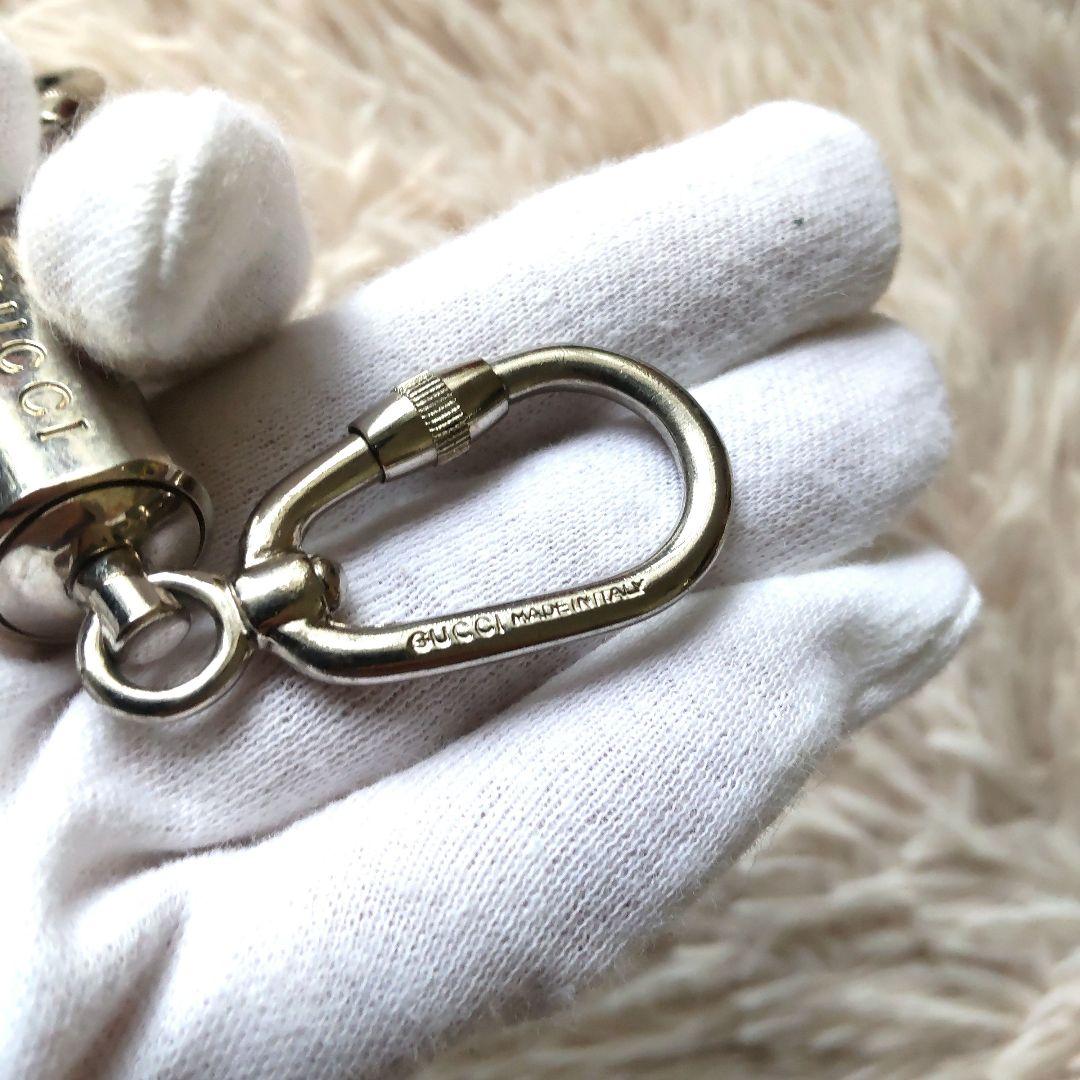 GUCCI ダブルキーホルダー カラビナ キーチェーン グッチ