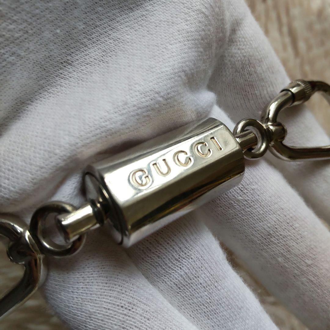 GUCCI ダブルキーホルダー カラビナ キーチェーン グッチ