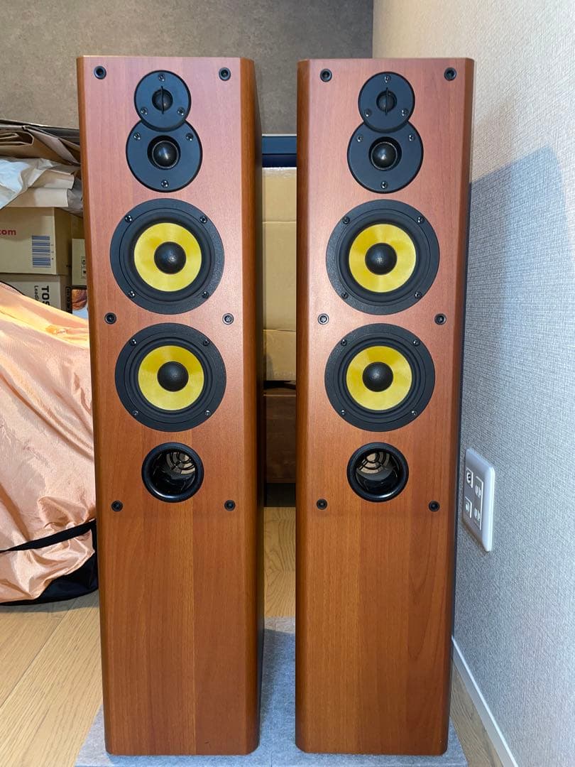 DENON トールボーイスピーカー「SC-T555SA」2本セット