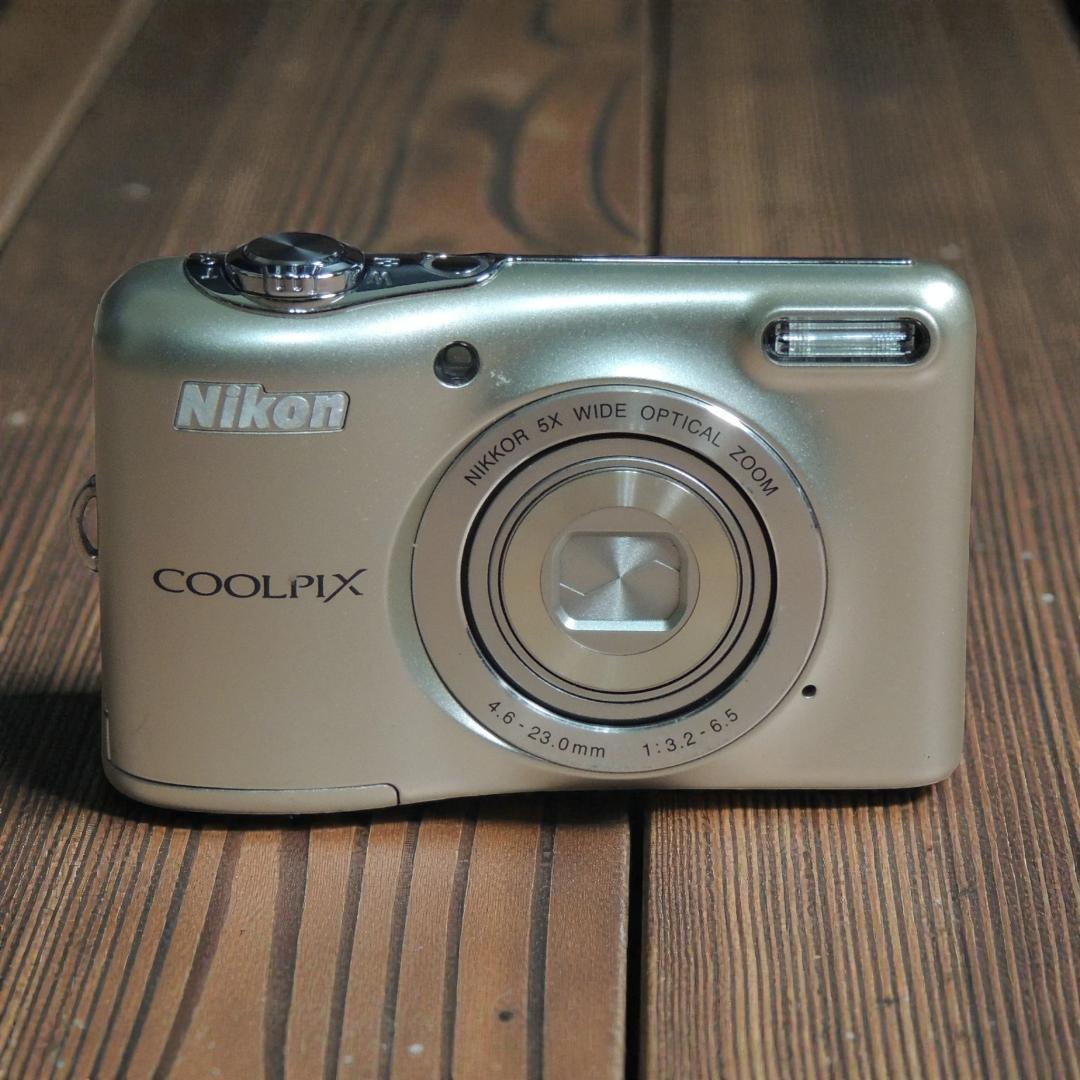 Nikon COOLPIX L32 コンデジ 単三電池 2048万画素