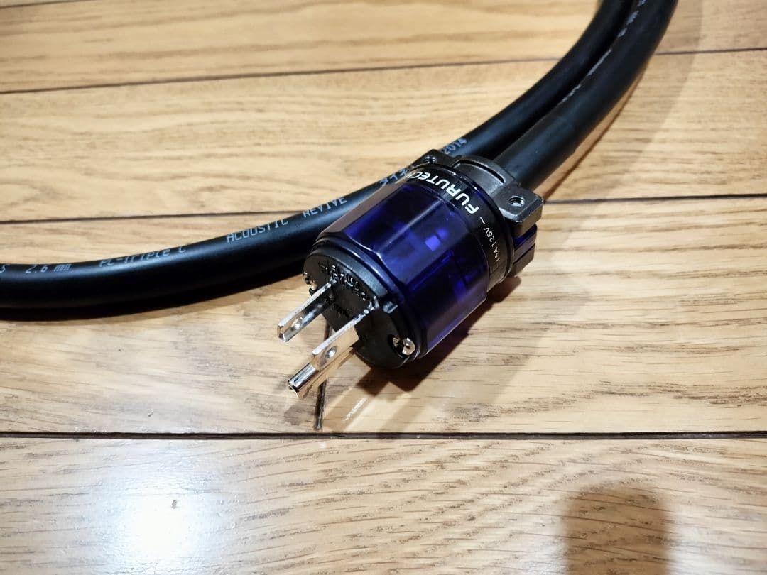 acoustic revive 自作電源ケーブル 2.0 m