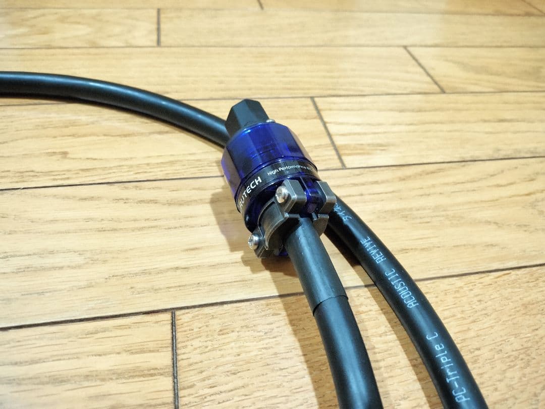 acoustic revive 自作電源ケーブル 2.0 m