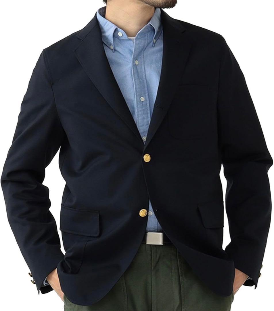 【定価4.4万円】ビームスプラス コンバット ウール 3ボタン ブレザー