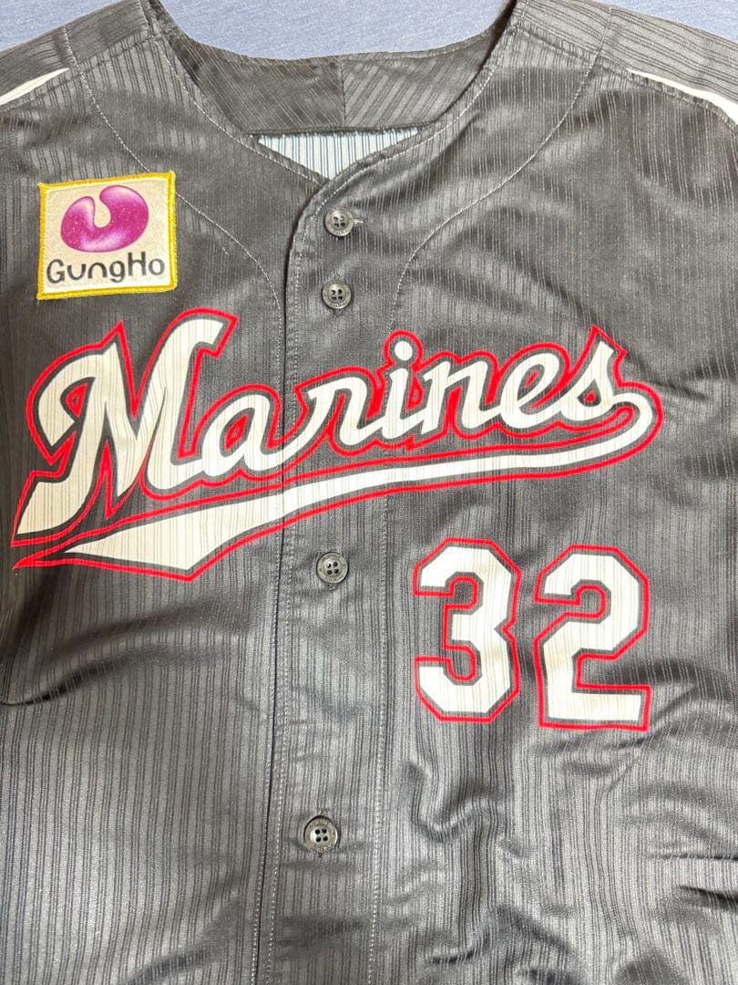 千葉ロッテマリーンズ　高濱選手　実使用　ユニフォーム