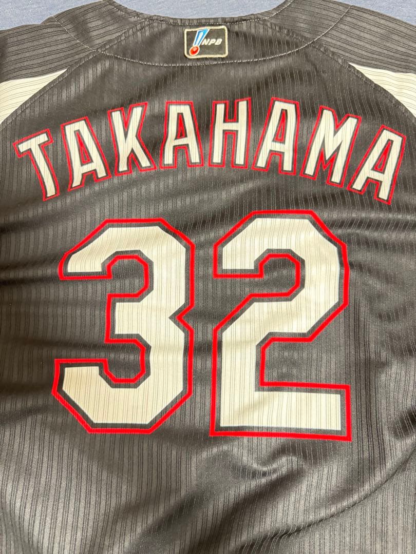 千葉ロッテマリーンズ　高濱選手　実使用　ユニフォーム