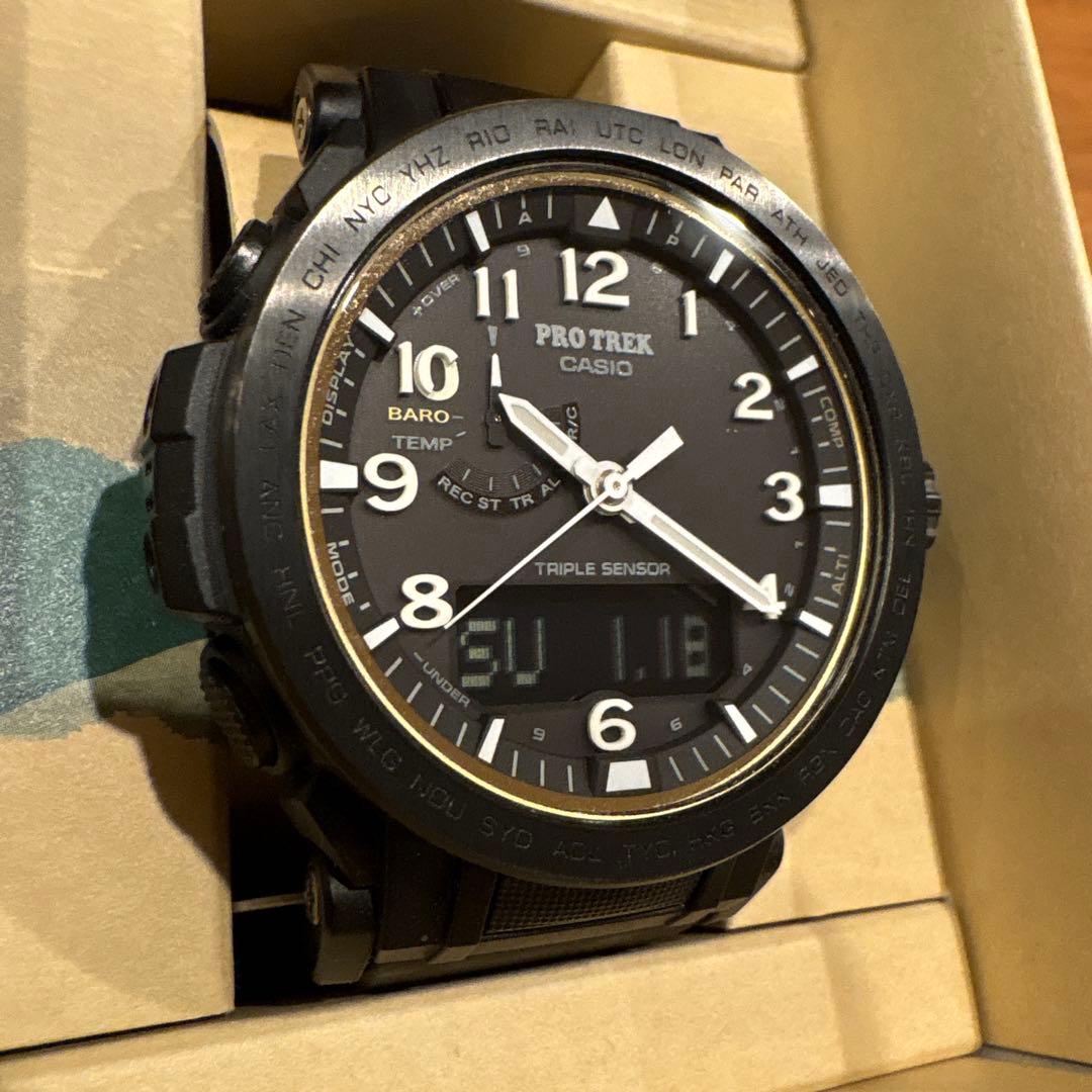 【超美品】プロトレックCASIO PRW-51FC-1JF コンポジットバンド