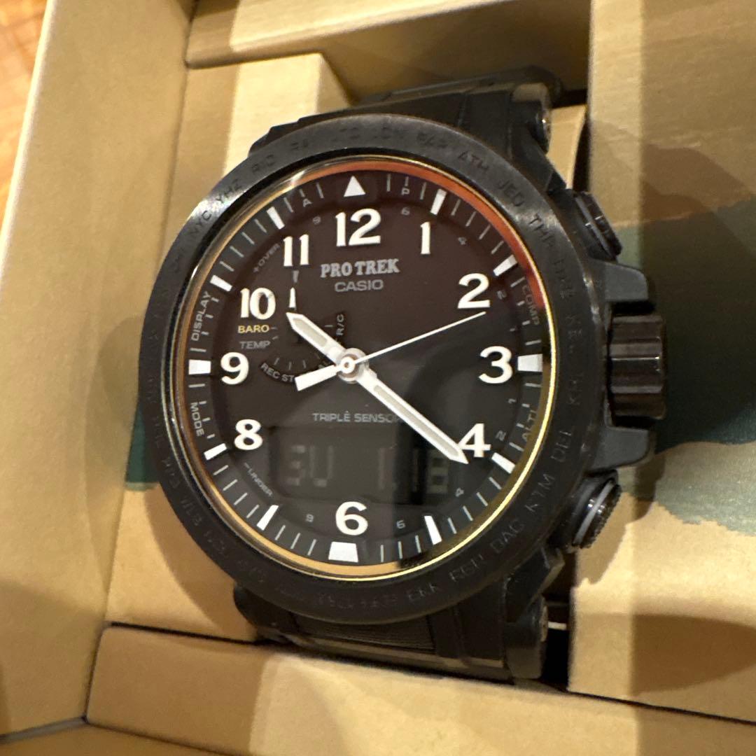 【超美品】プロトレックCASIO PRW-51FC-1JF コンポジットバンド