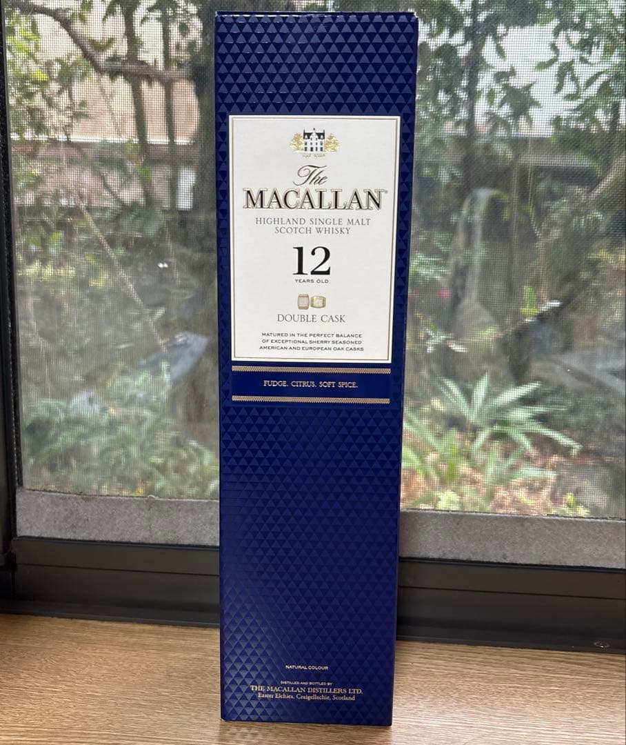 未開栓　ザ・マッカランダブルカスク12年　700ml