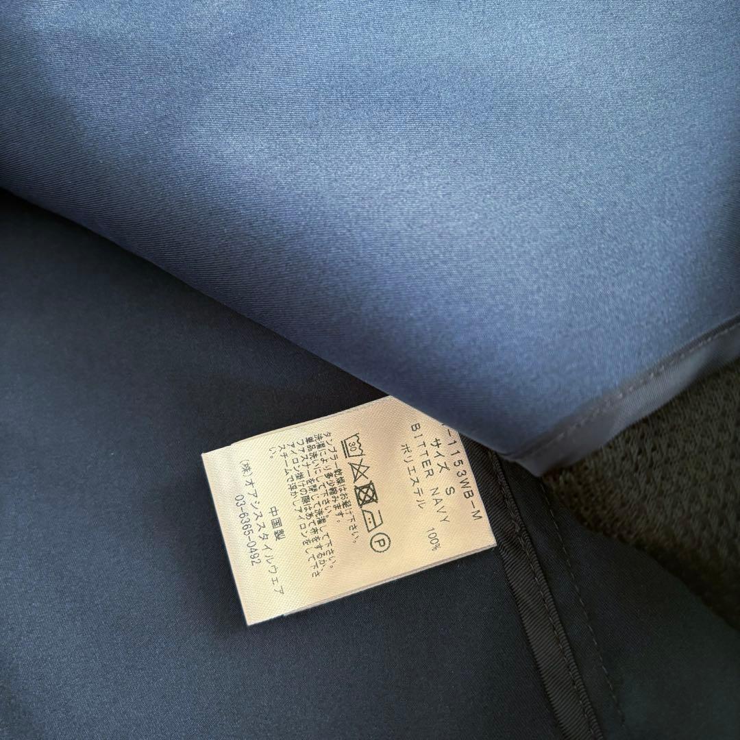 新作 WWS テーラードジャケット トラベルスーツ ネイビー ストレッチ