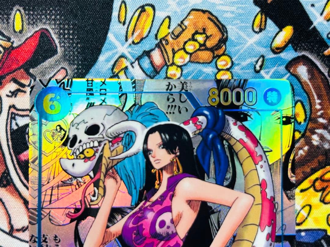 ワンピースカード ボア ハンコック コミパラ OP07-051 即日発送！