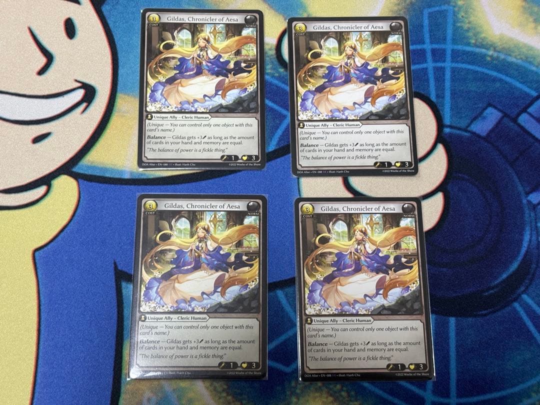 Gildas, Chronicle of Aria 4枚セット