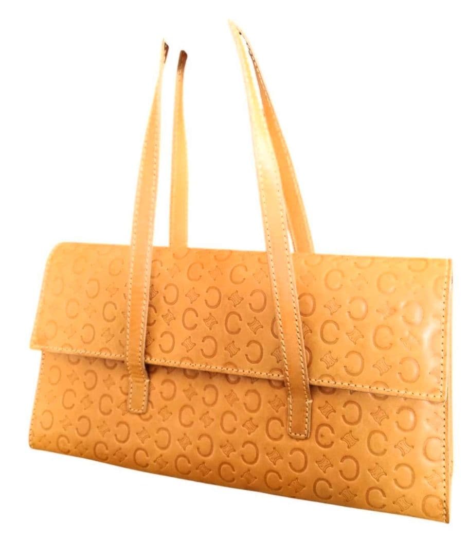 【バラクサ】CELINE セリーヌ ハンドバッグ Cマカダム オールド