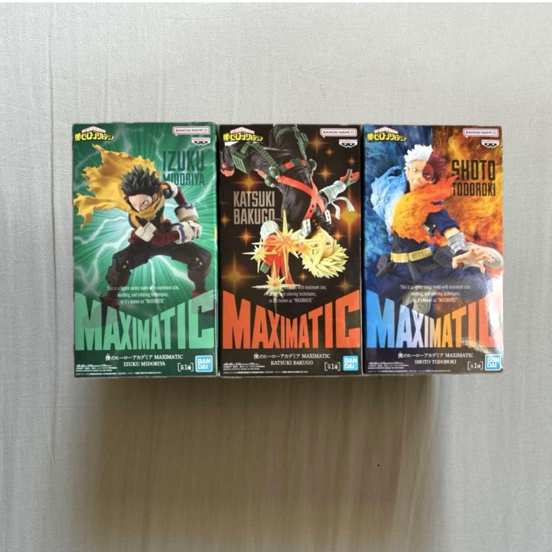 【新品未開封】 僕のヒーローアカデミア MAXIMATIC セット