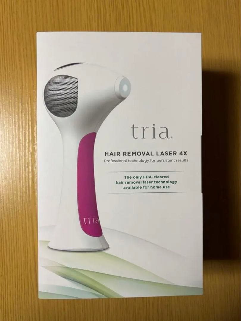 脱毛器トリア tria パーソナルレーザー 4X 【ほぼ未使用】