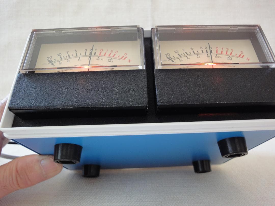 自作ステレオVUメーター216号機（ワイド中型）