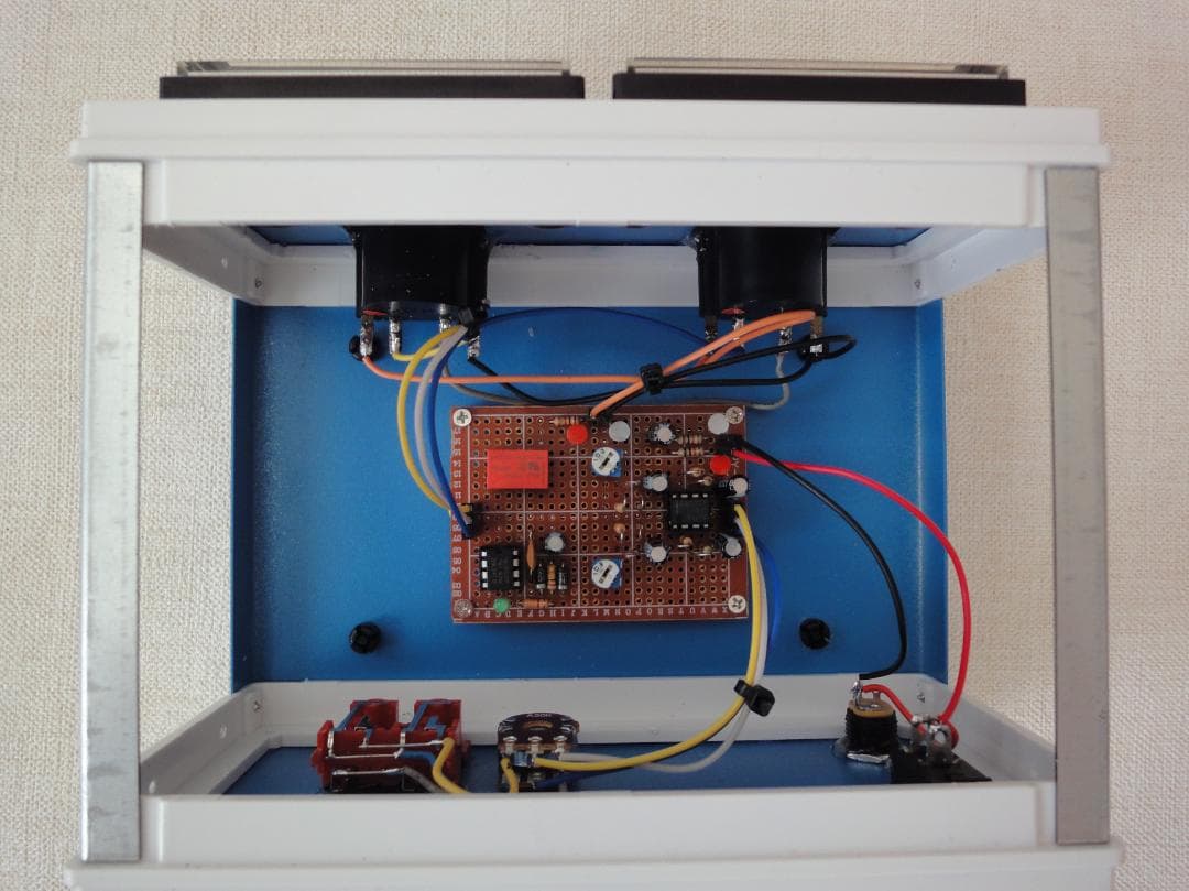 自作ステレオVUメーター216号機（ワイド中型）