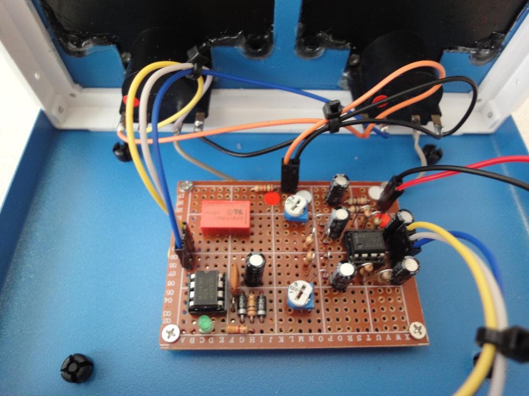 自作ステレオVUメーター216号機（ワイド中型）