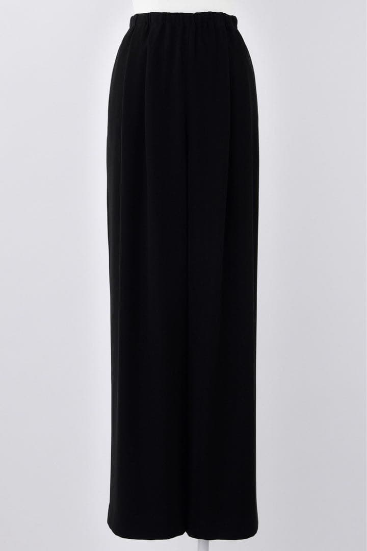 【 ENFOLD 】リラックスワイドパンツ ブラック　36