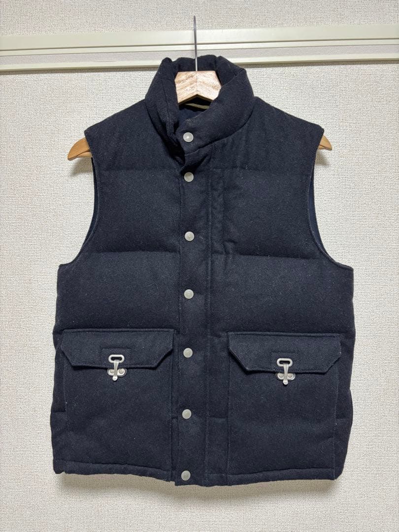 SCHOTT ショット ダウンベスト M 濃紺