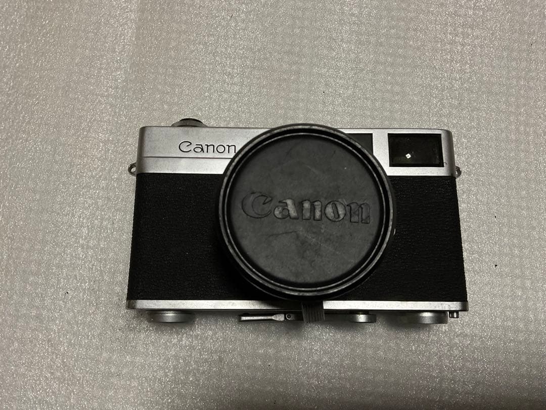 CANON／canonet。ケース付き　レトロカメラ　一眼レフ。日本製。
