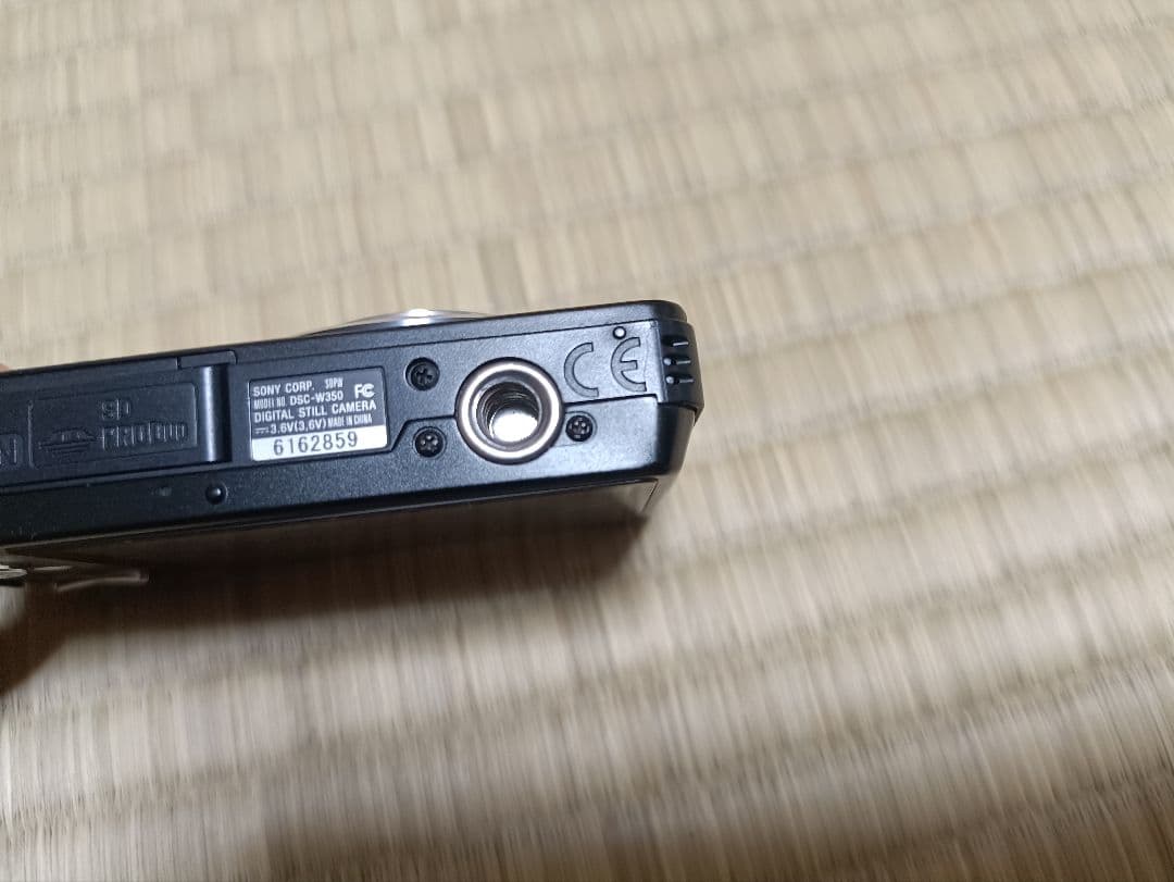 SONY Cyber-Shot DSC-W350 コンデジ 本体 バッテリー付