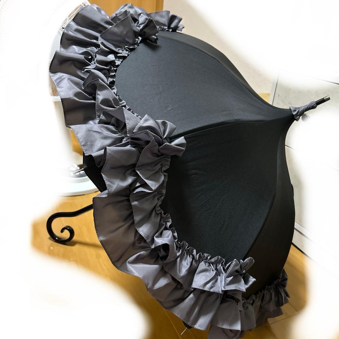 パゴダ 晴雨兼用 UVカット 雨傘 日傘 47cm ショートサイズ