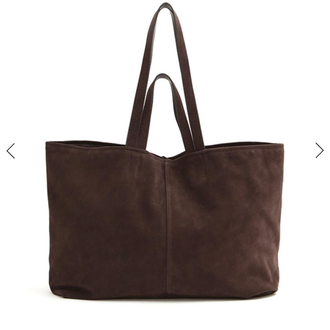 【美品】ETRETOKYOスウェードビッグトートバッグ