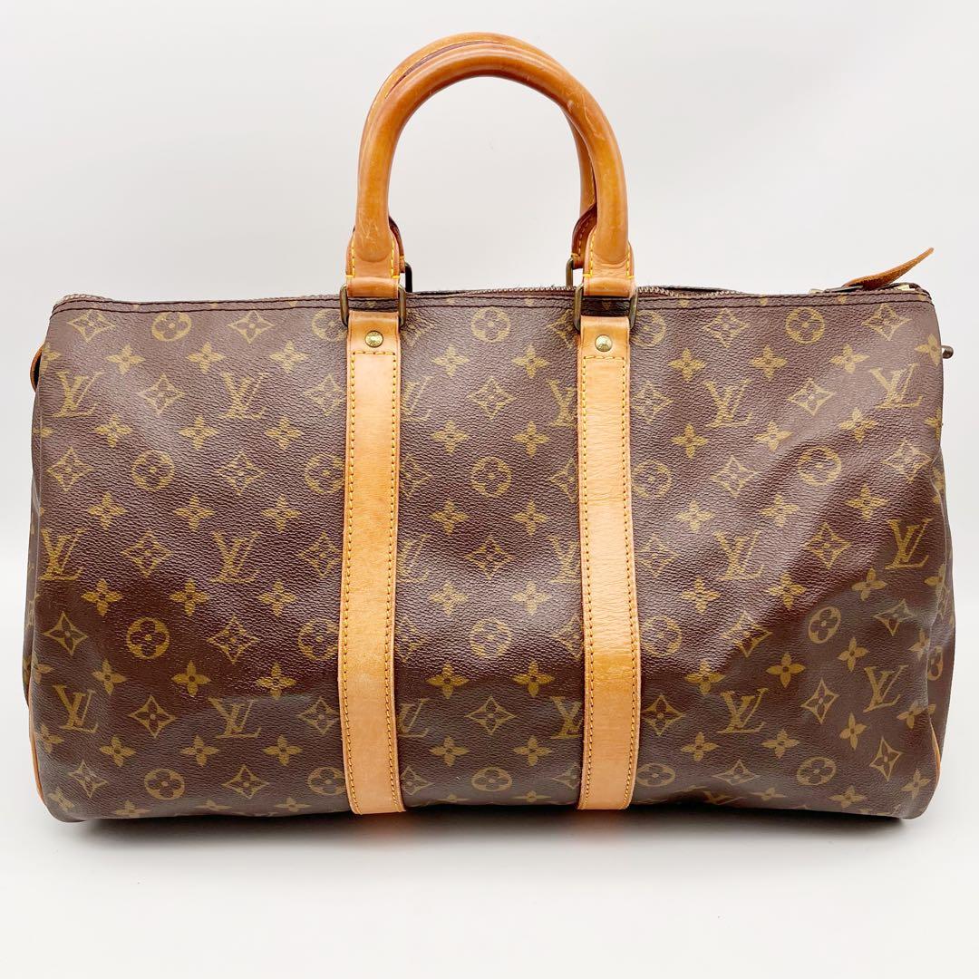 ルイヴィトン　モノグラム　キーポル45 ボストンバッグ ハンドバッグ　旅行