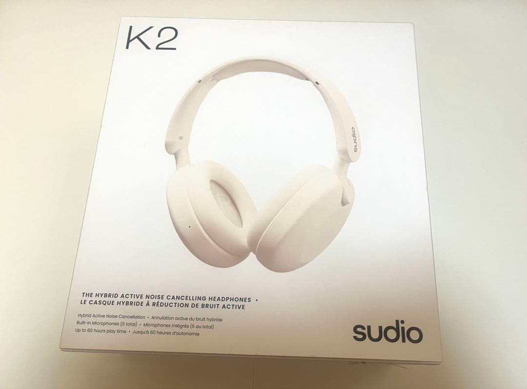 sudio K2 ワイヤレスヘッドホン ホワイト