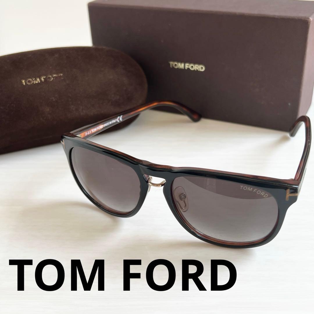 希少 トムフォード TOM FORD サングラス tf346 ブラック ブラウン