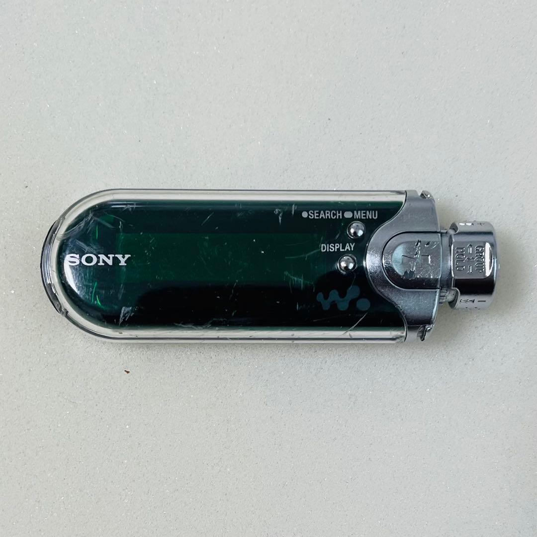 SONY ウォークマン NW-E405 オリーブグリーン バッテリー新品 現状品