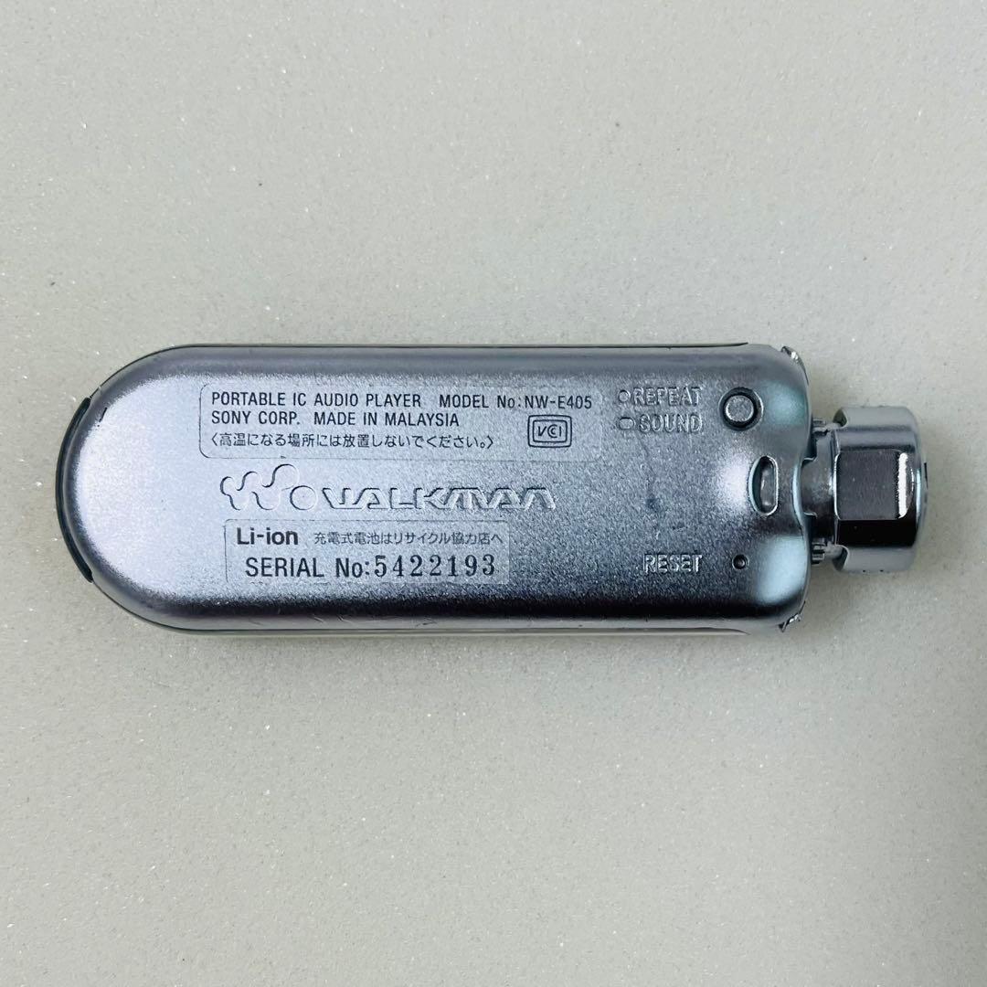 SONY ウォークマン NW-E405 オリーブグリーン バッテリー新品 現状品