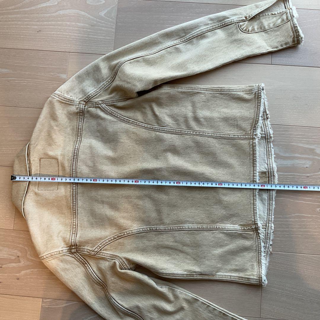 Diesel デニムジャケット ベージュ2024モデル