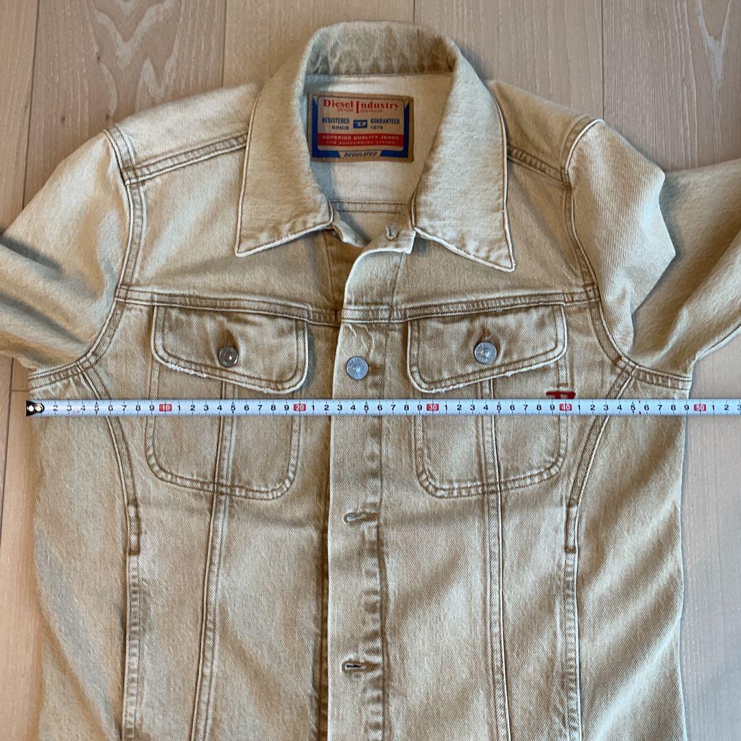 Diesel デニムジャケット ベージュ2024モデル