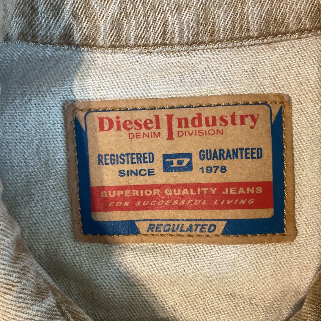 Diesel デニムジャケット ベージュ2024モデル