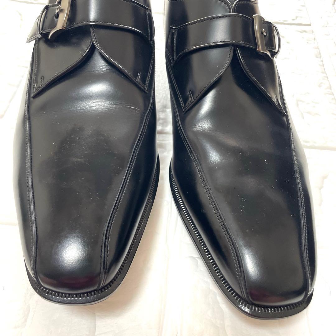 【美品未使用級】REGALビジネスドレスシューズブラック25.5㎝