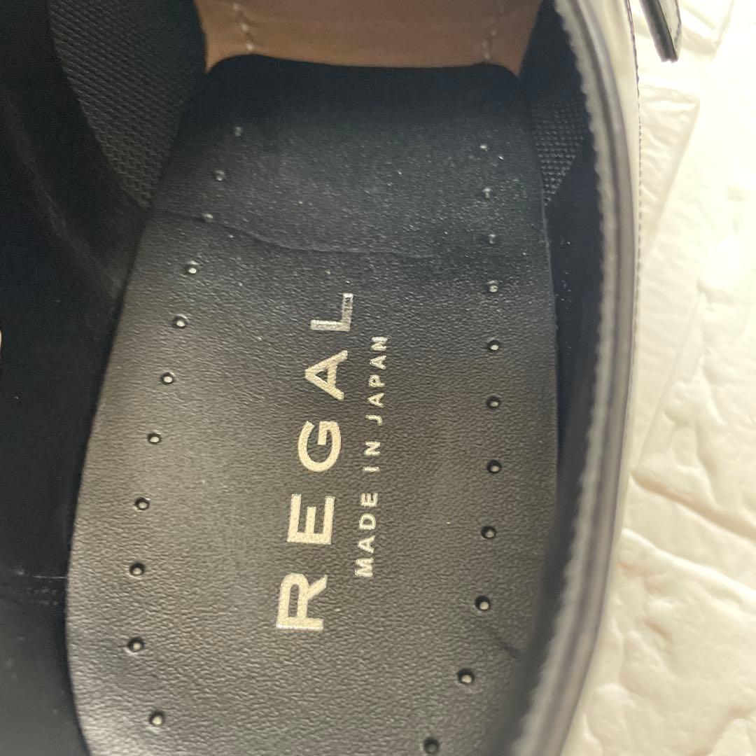 【美品未使用級】REGALビジネスドレスシューズブラック25.5㎝